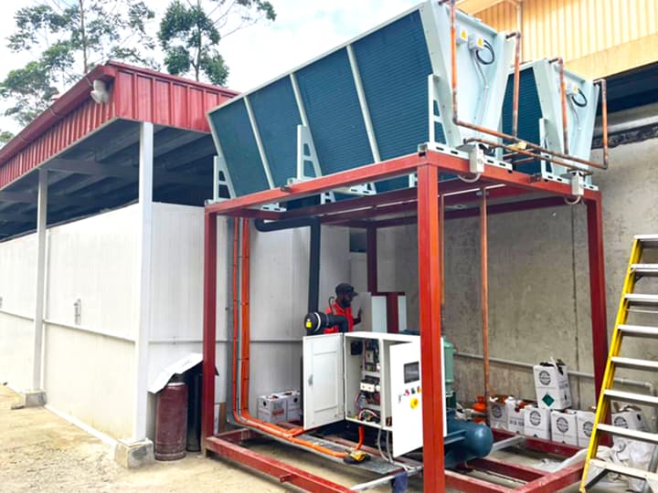 Air cooler condenser