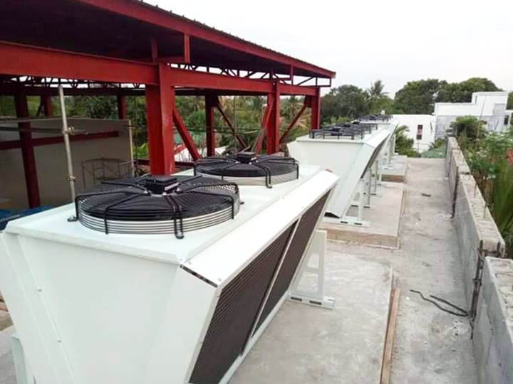 Air cooler condenser