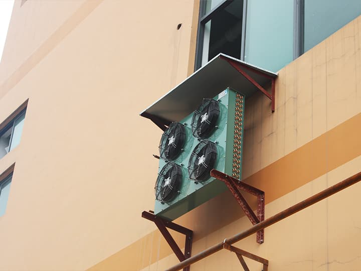 Bitzer condensing unit is installed successfully Bitzer condensing unit is installed successfully