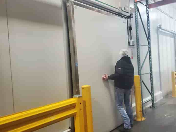 The cold storage has been set up