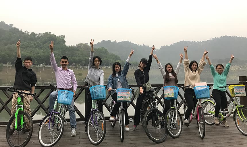 Go biking together